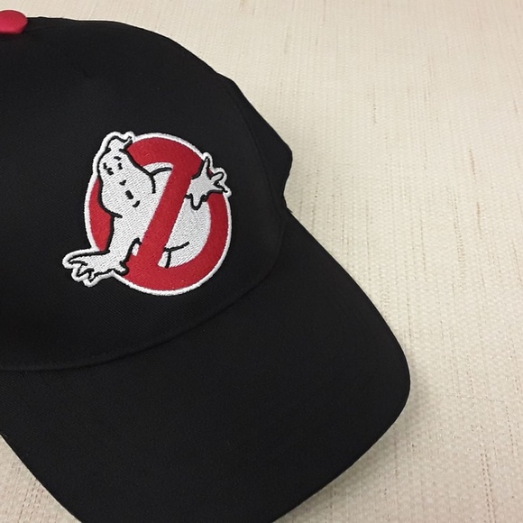 Ghostbusters Hat New Snapback NWT Movie Logo Ghost - Picture 2 of 7